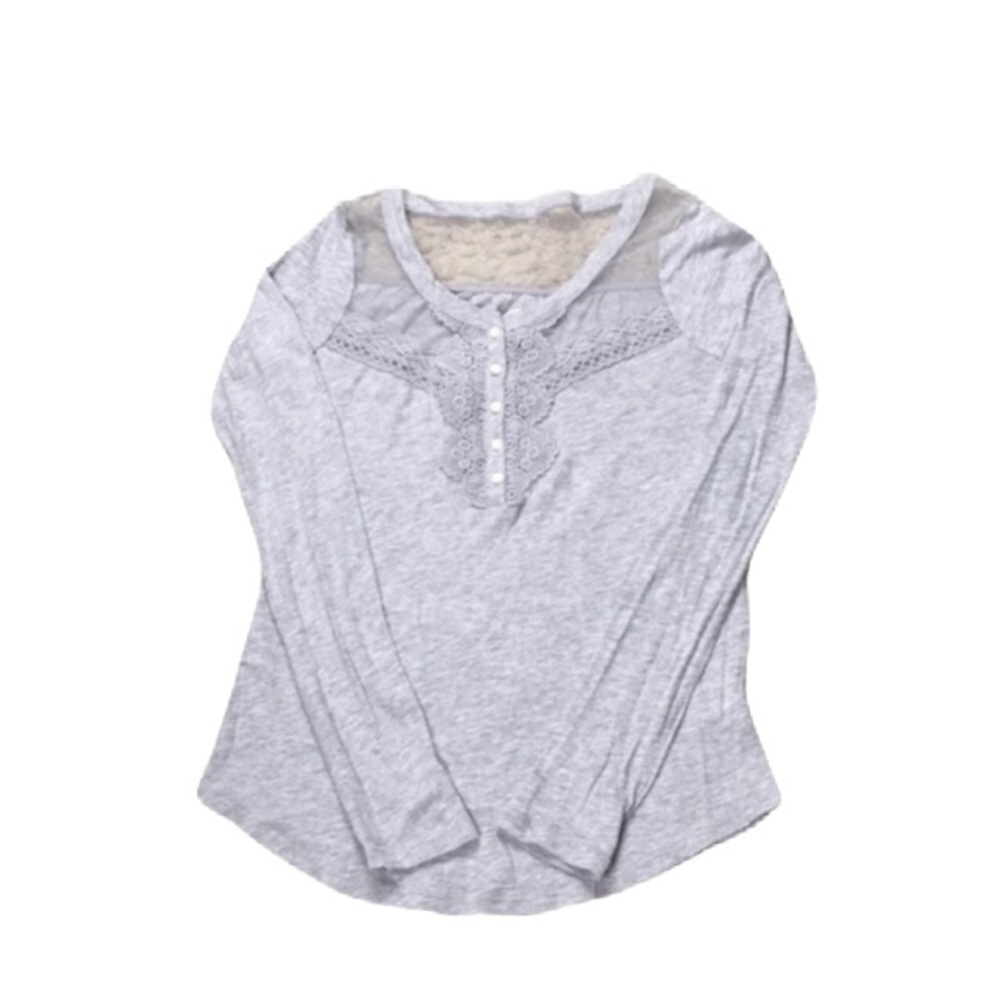 So Long Sleeve Gray Shirt Size S